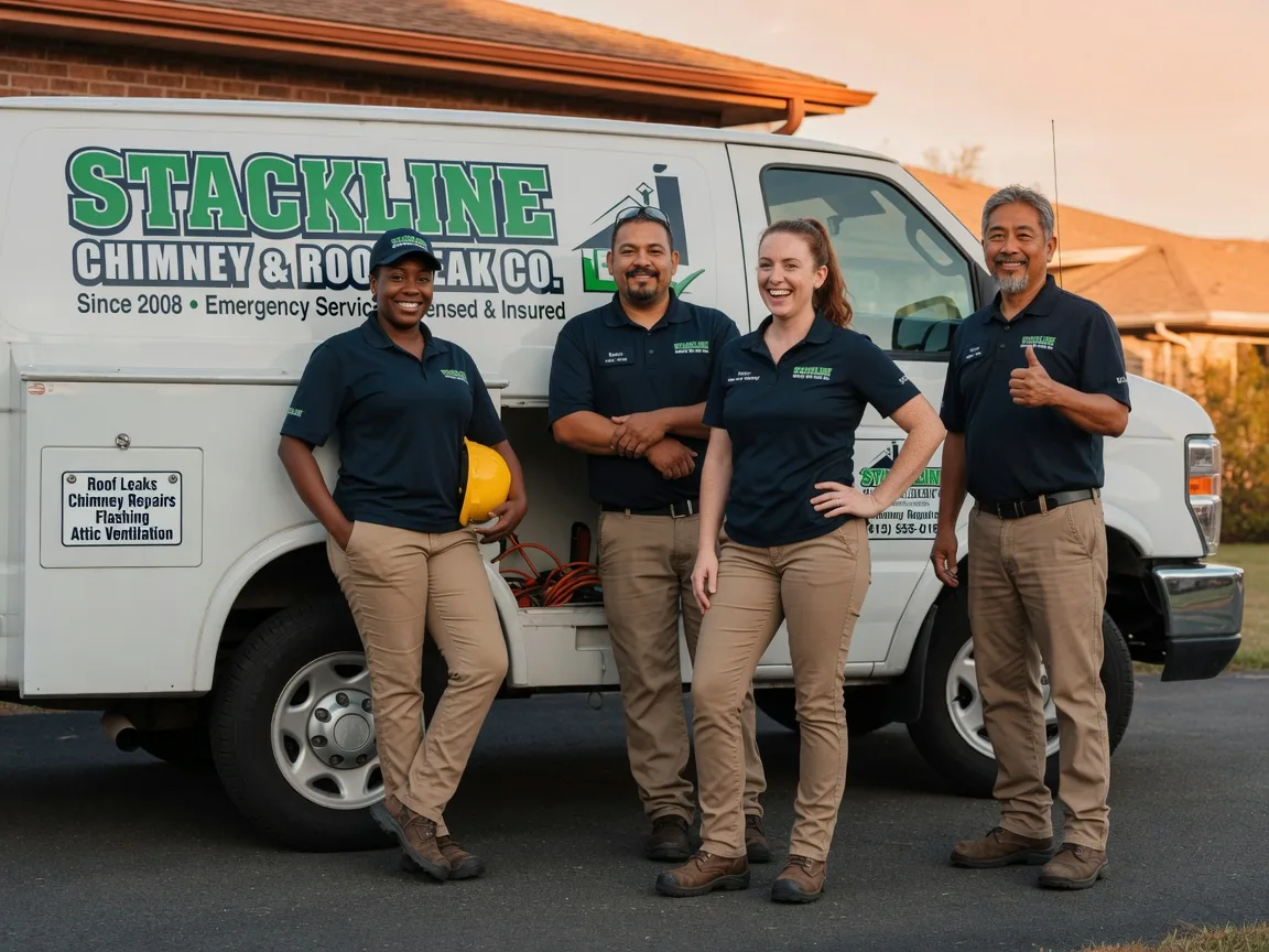 Chimney flashing repair company in Deer Park, WI